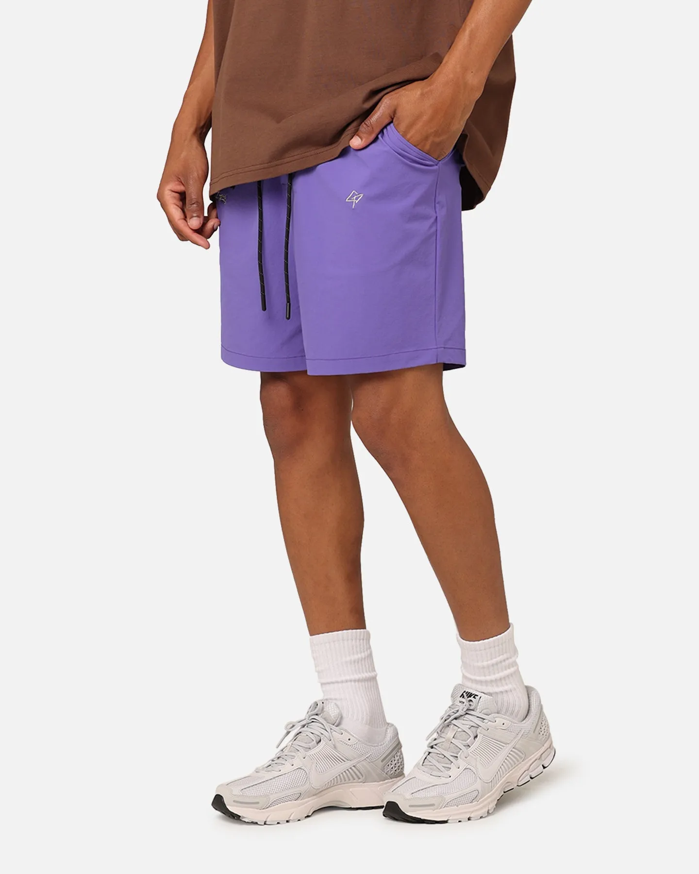 Short en Nylon Carre Pace Violet