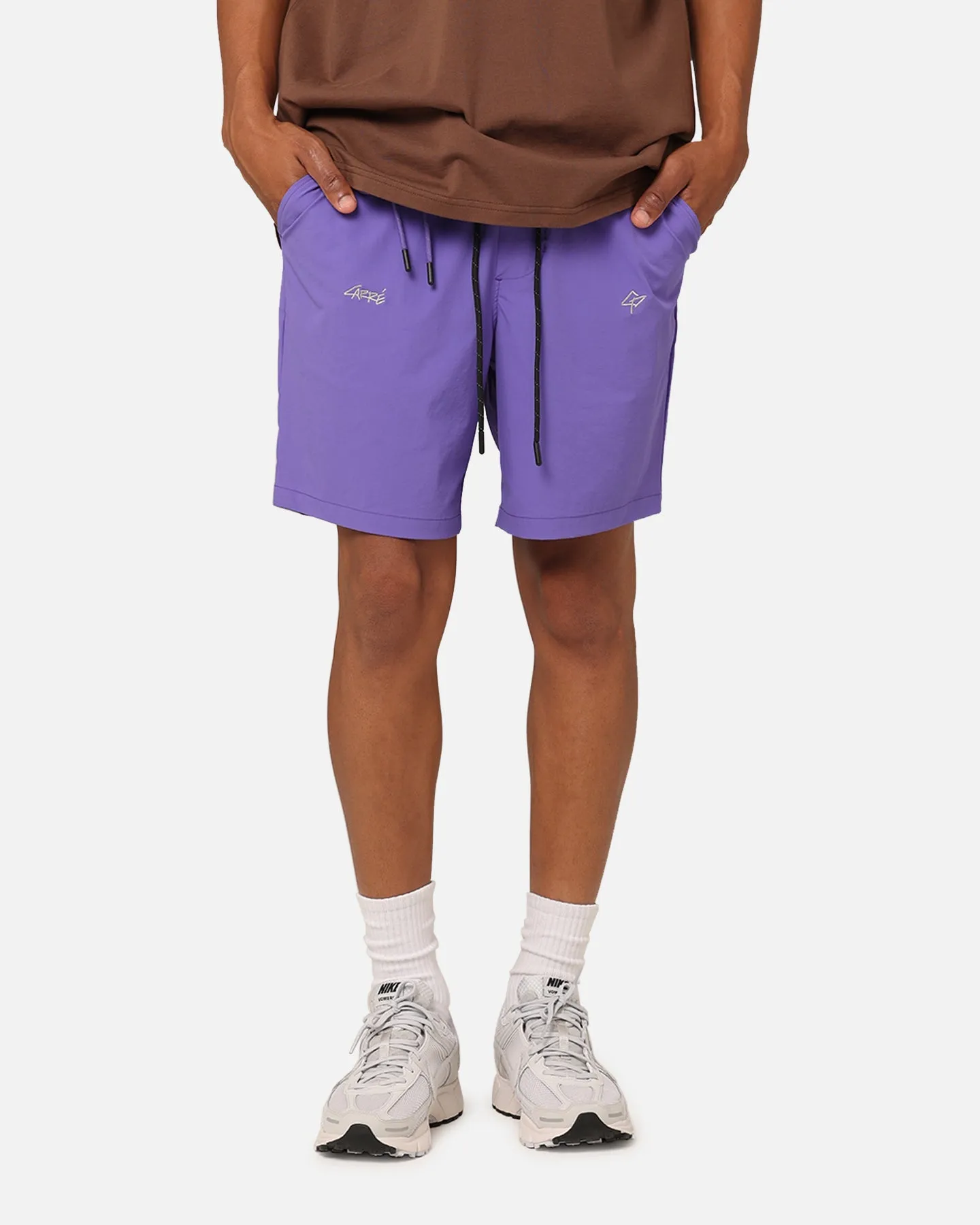 Short en Nylon Carre Pace Violet