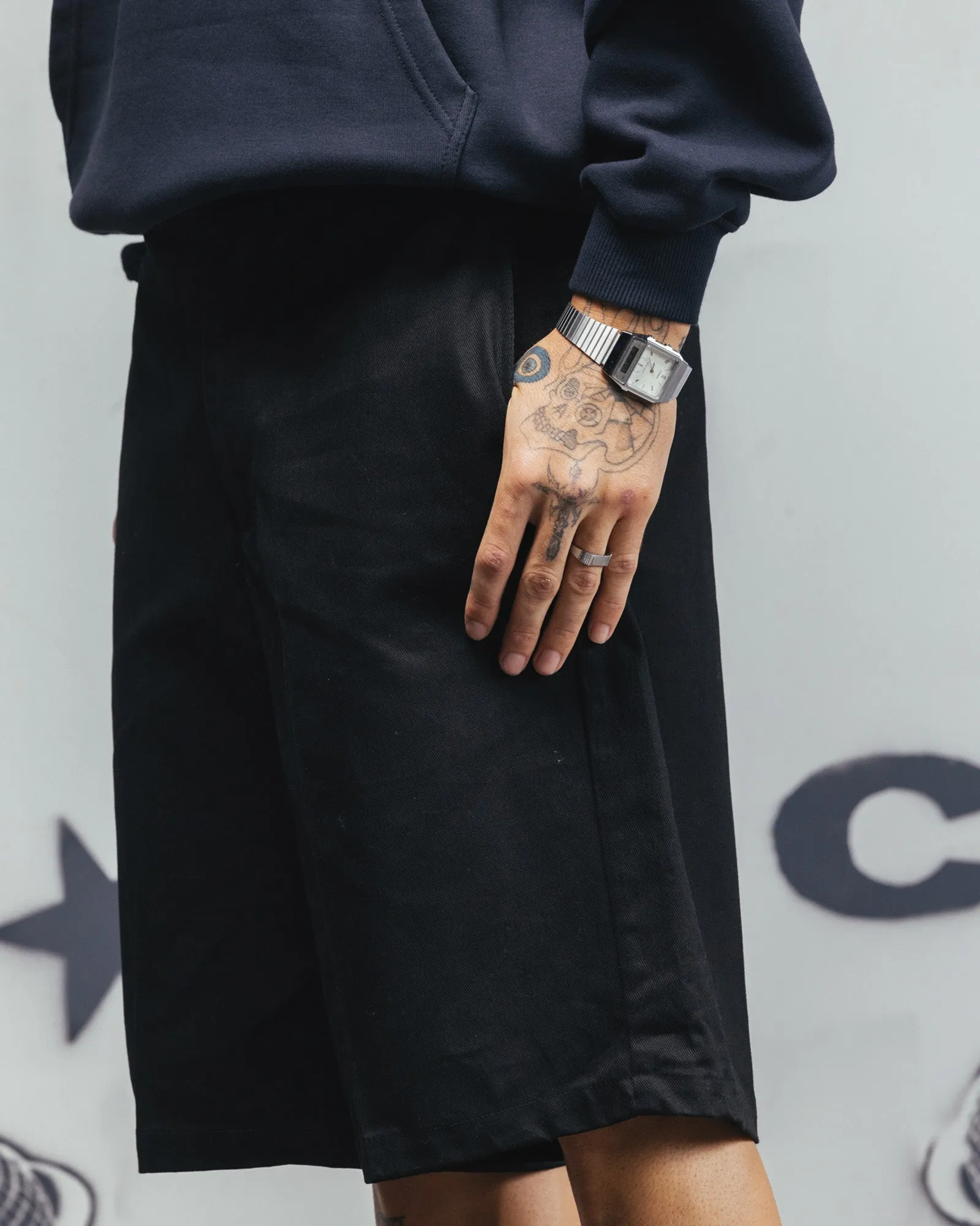 Carre Studio Shorty Baggy Noir