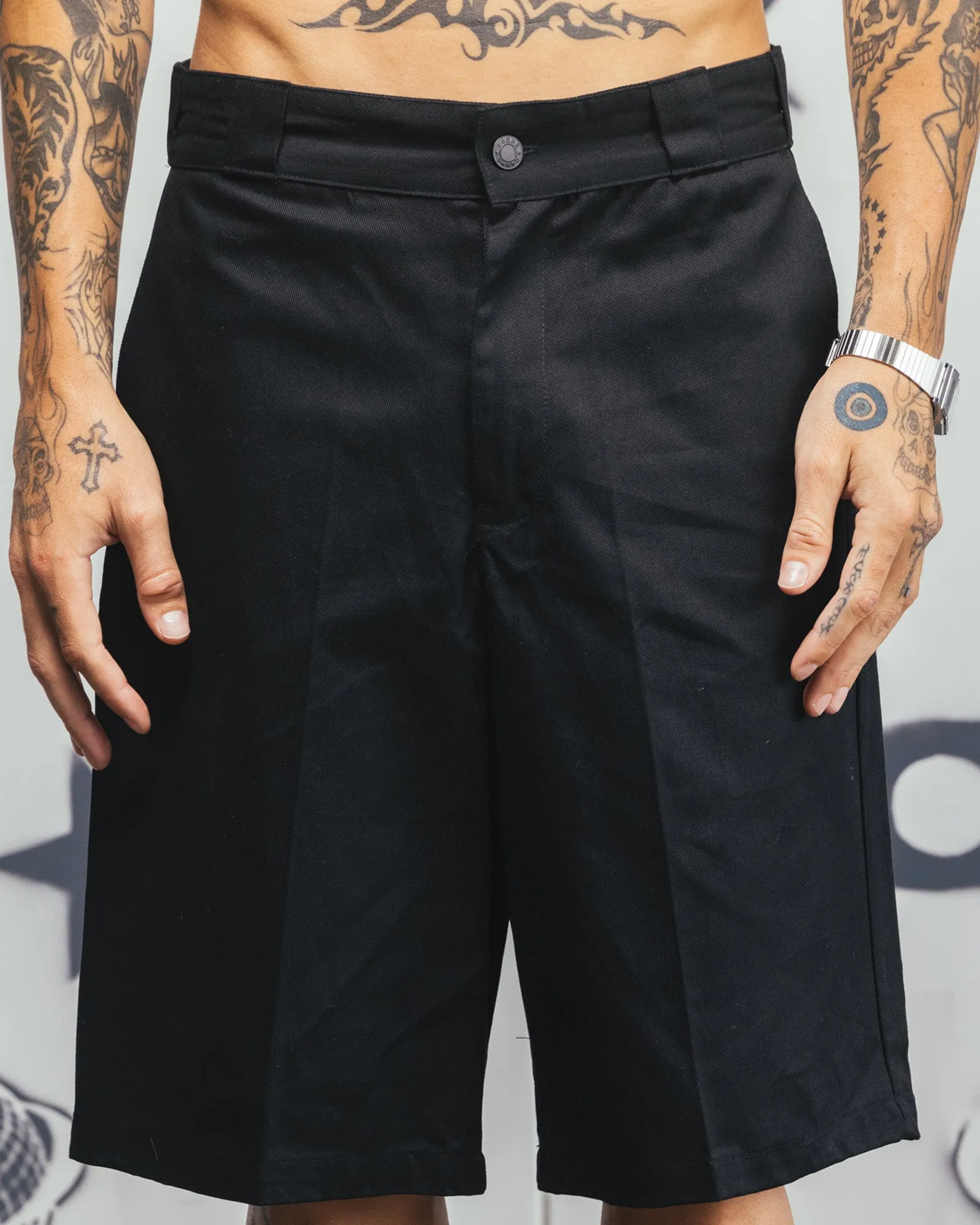 Carre Studio Shorty Baggy Noir