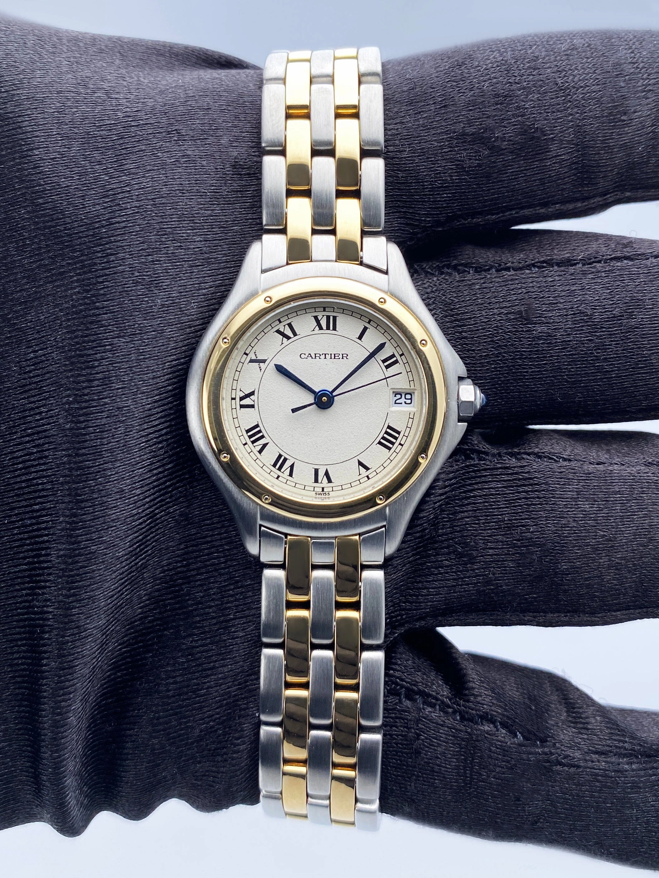 Cartier Panthere Cougar 119 000 R Two Tone Ladies Watch