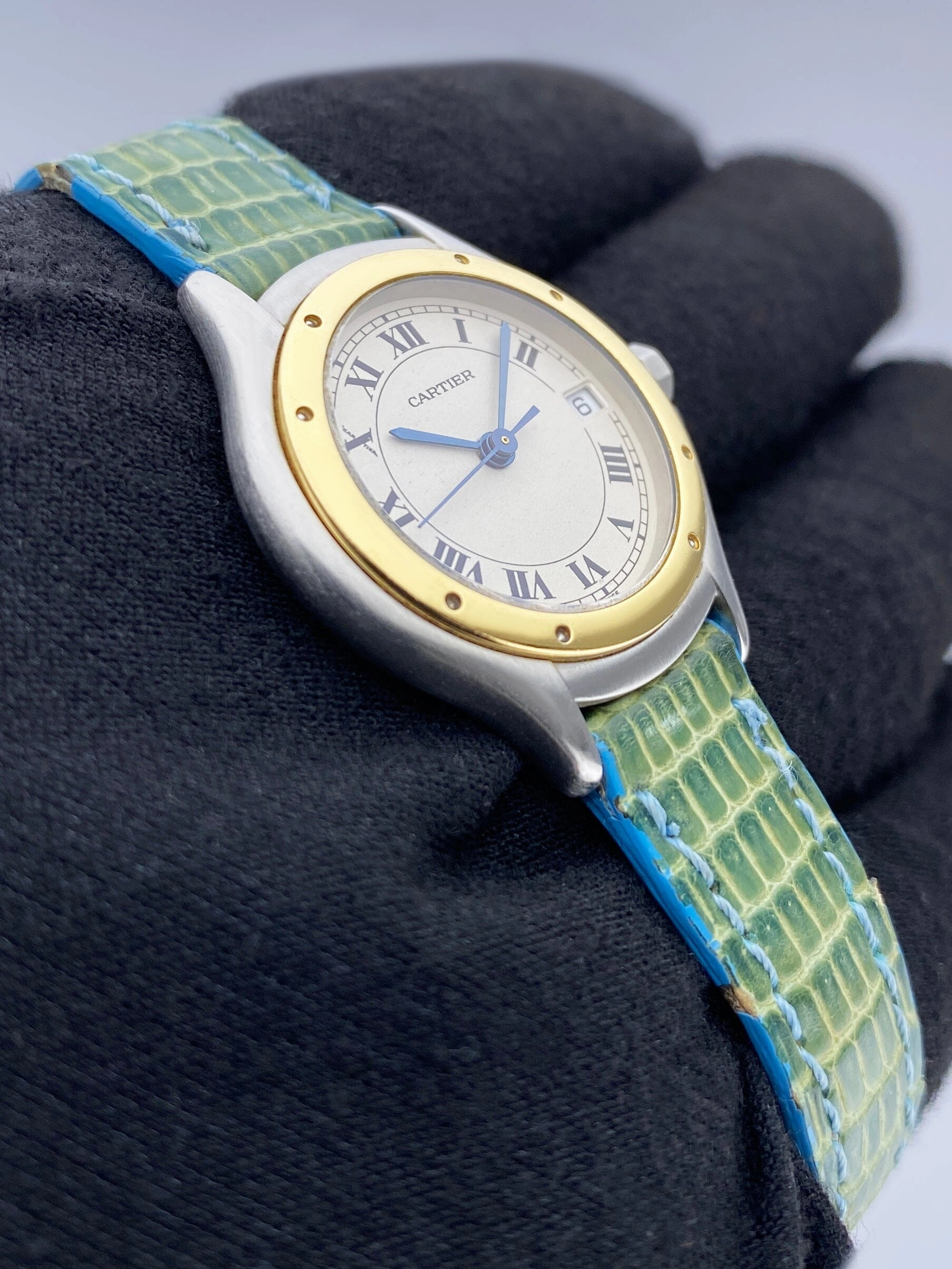 Montre pour femme Cartier Panthère Cougar W350058A bicolore