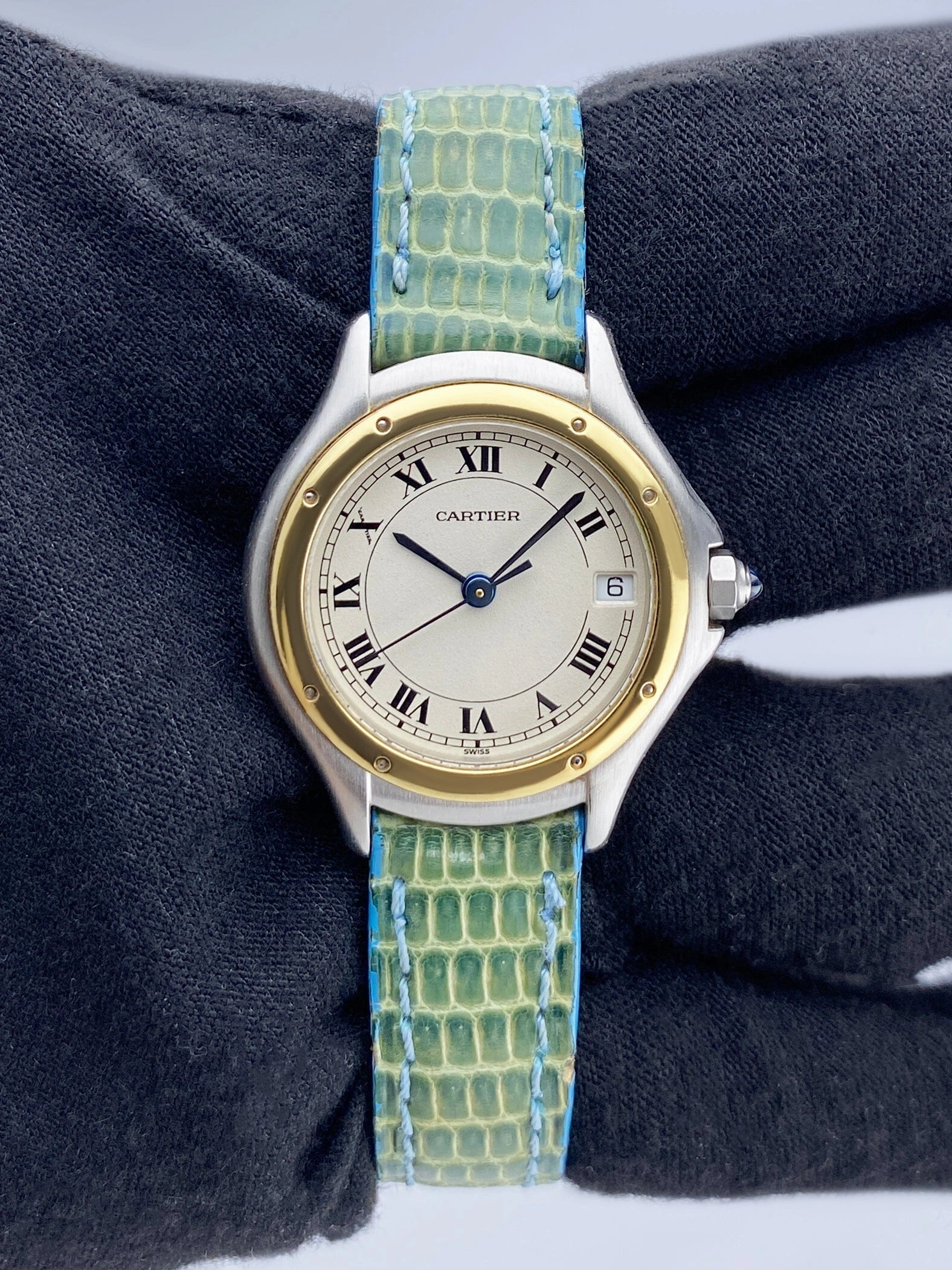 Montre pour femme Cartier Panthère Cougar W350058A bicolore