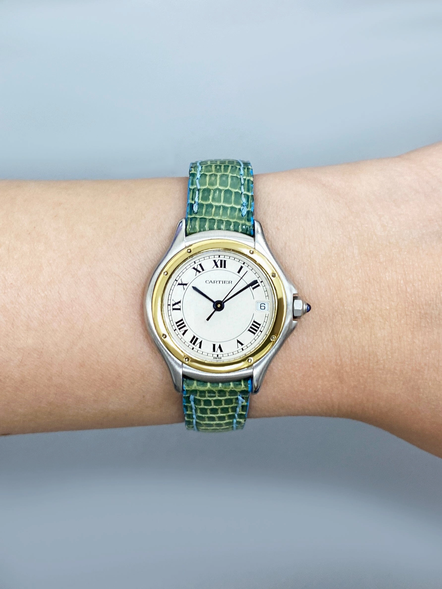 Montre pour femme Cartier Panthère Cougar W350058A bicolore