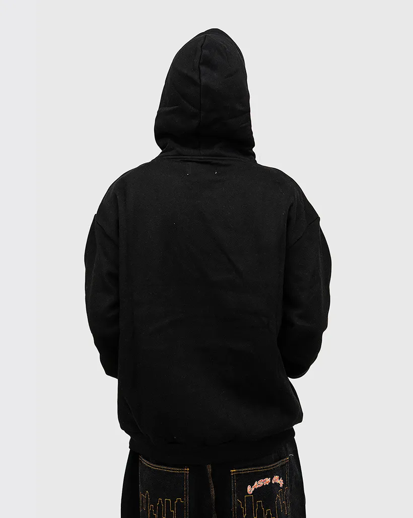 Cash Only Logo Pullover Hoodie - Black Pool
