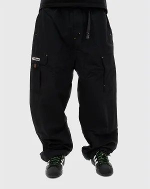 Cash Only Star Cargo Pants - Black Chivalrous Budget-Friendlyness