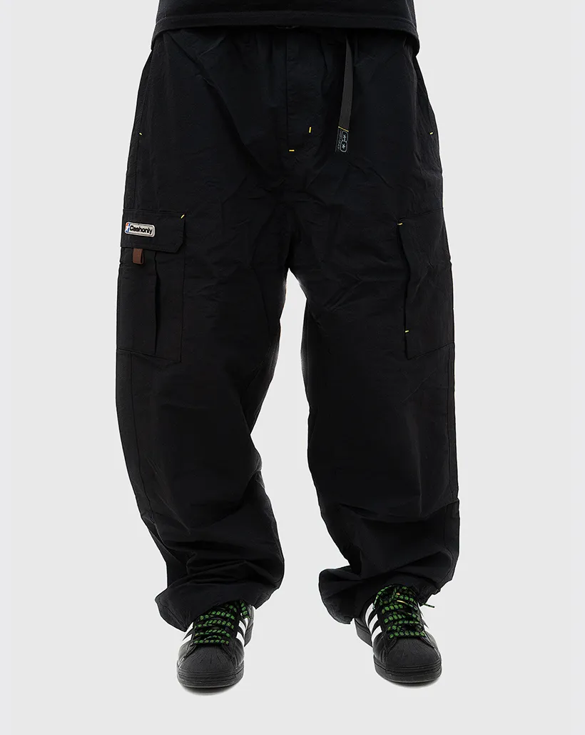 Cash Only Star Cargo Pants - Black Chivalrous Budget-Friendlyness