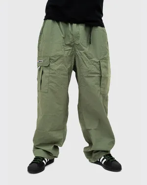 "Sash Low Rise Cash Only Star Cargo Pants - Foilage