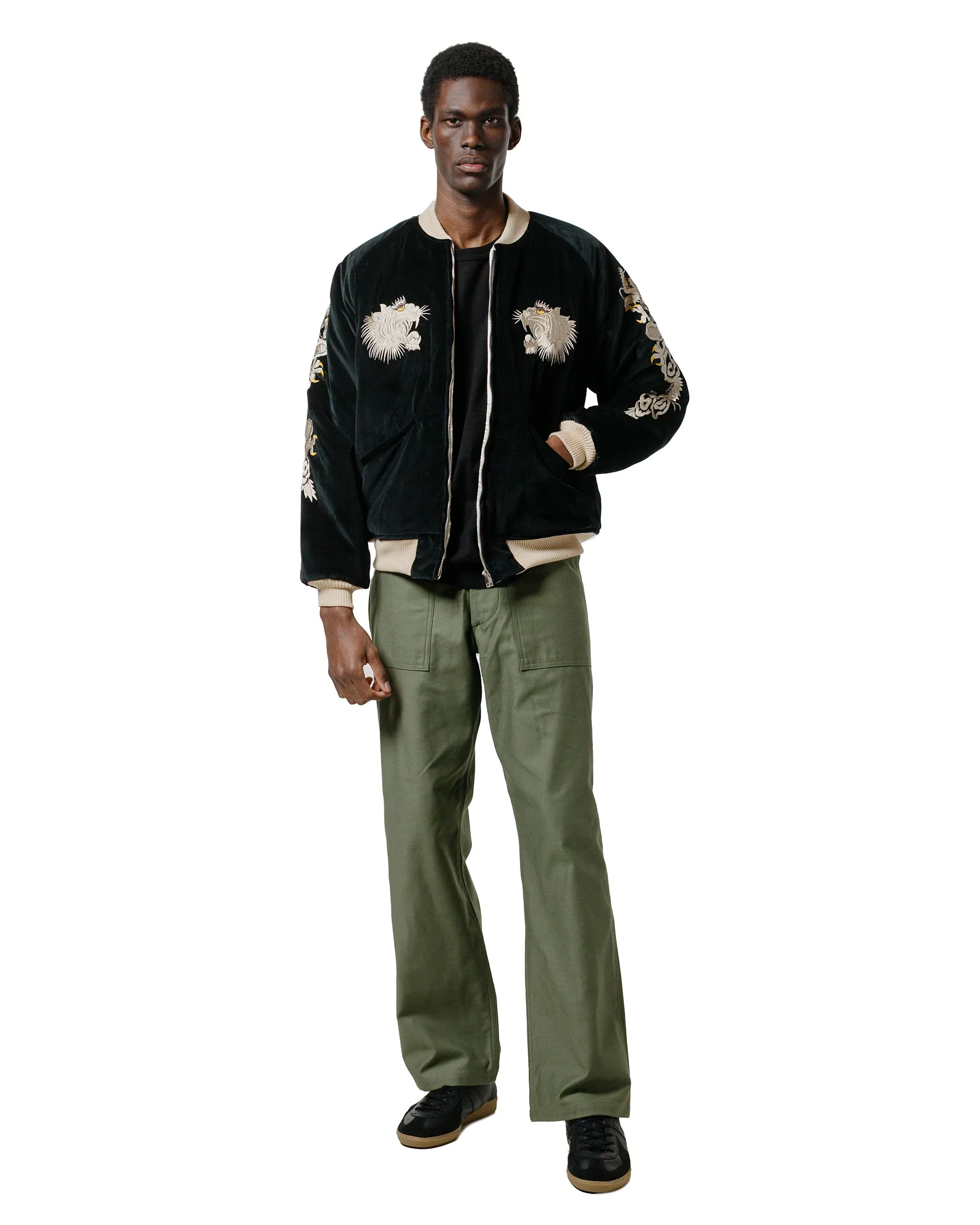 Brand Vision Statement Accurate Design The Real Mccoy'S Mp23003 Trousers, Men'S, Cotton Sateen, Og-107 Olive