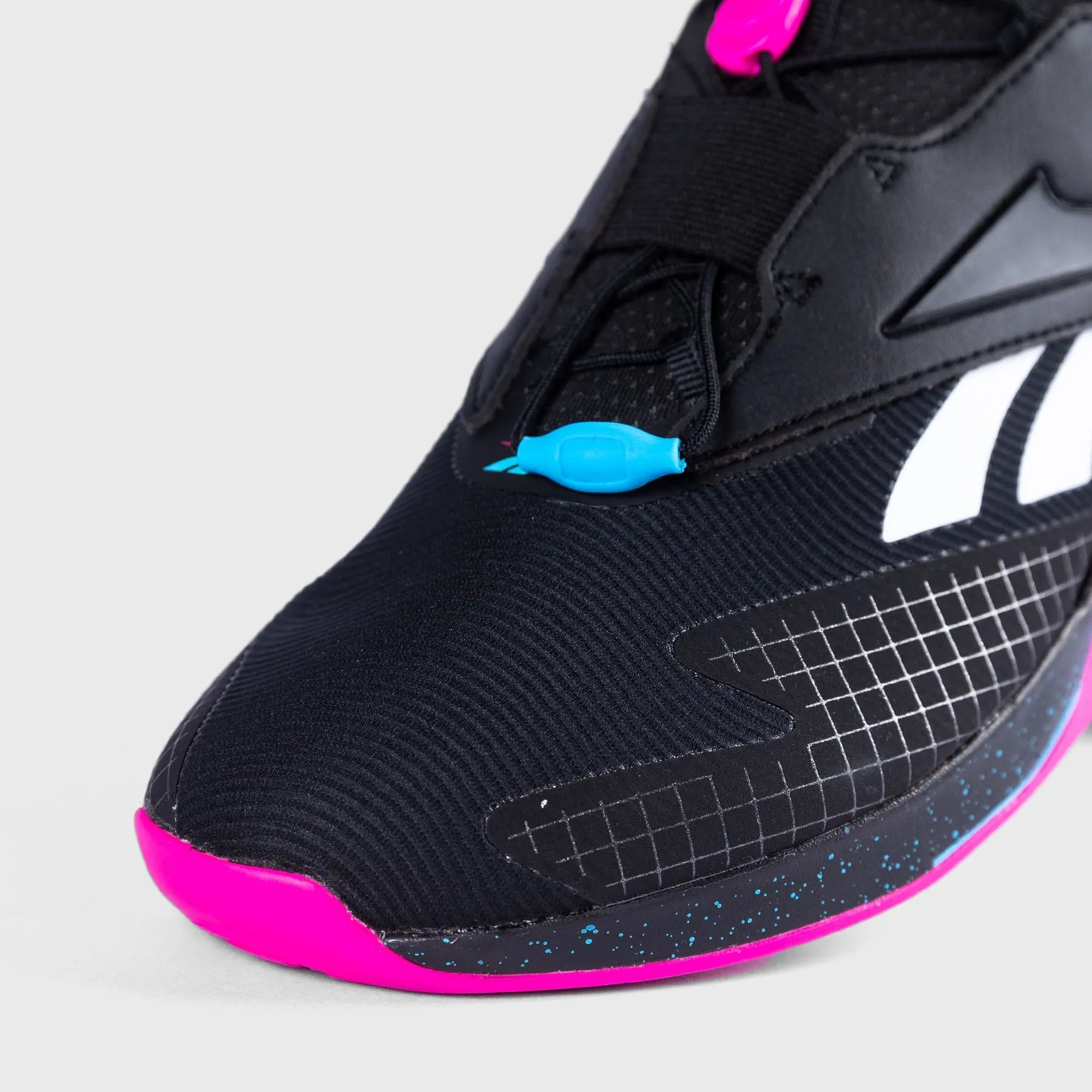 Reebok - Nano Froning - Core Black/Laser Pink/Bold Cyan Scratch Resistance Associated Appearance