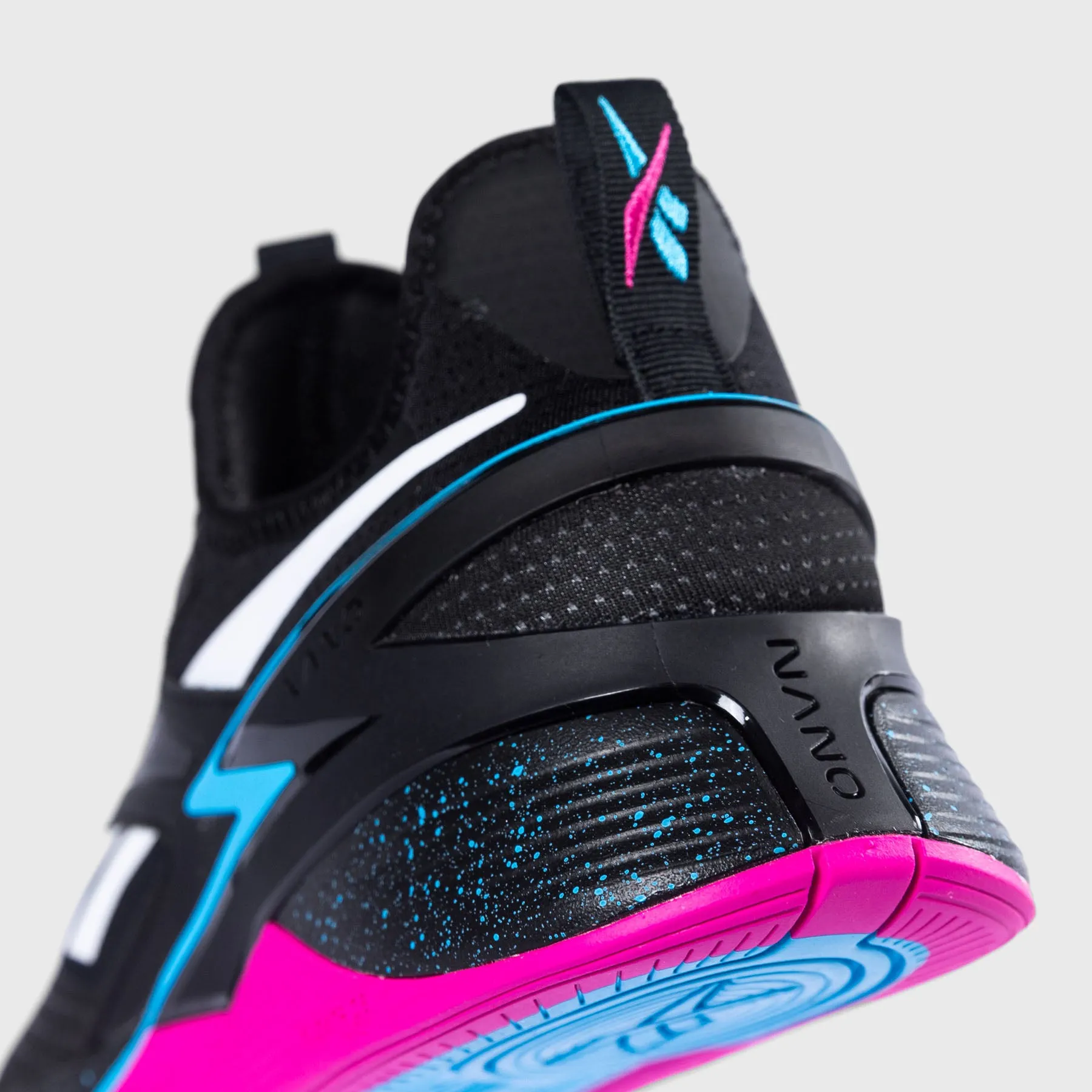 Comfort Delightful Reebok - Nano Froning - Core Black/Laser Pink/Bold Cyan