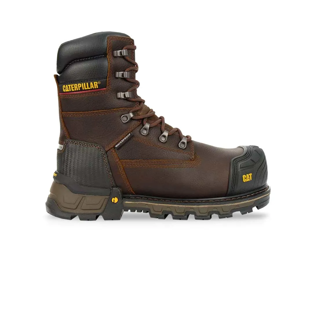 CAT (Caterpillar) - Bottes de travail de sécurité CSA à embout composite Excavator XL 8 pouces pour hommes (P722757)