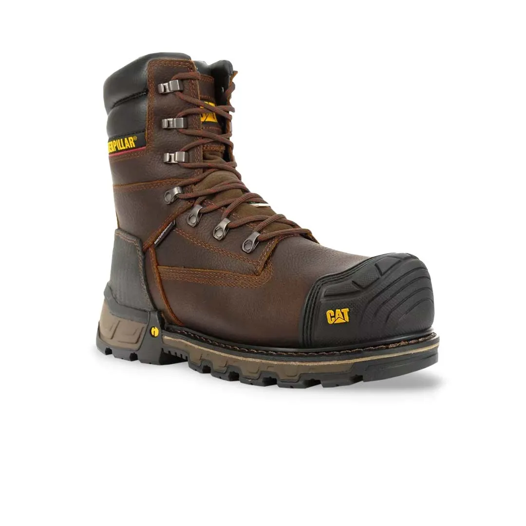 CAT (Caterpillar) - Bottes de travail de sécurité CSA à embout composite Excavator XL 8 pouces pour hommes (P722757)