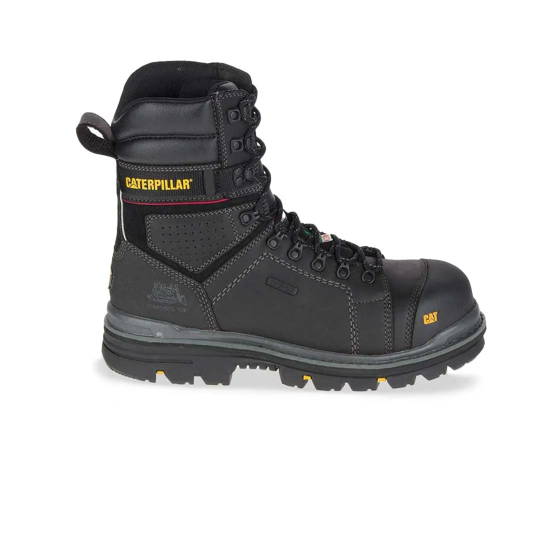 CAT (Caterpillar) - Bottes de travail imperméables à embout composite de 8 pouces pour hommes certifiées CSA (P717628)