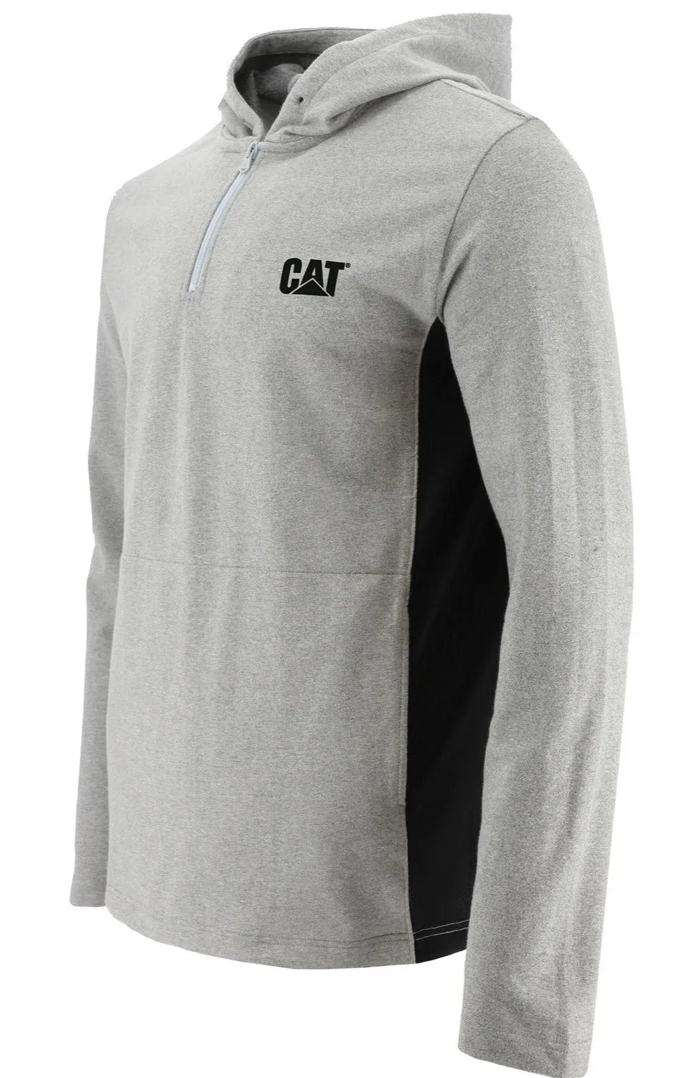 Pull à capuche Caterpillar Coolmax avec fermeture éclair quart