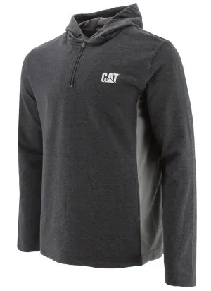 Pull à capuche Caterpillar Coolmax avec fermeture éclair quart