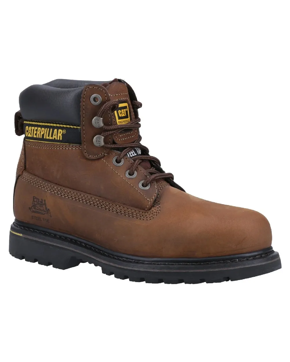 Bottes de sécurité en cuir Caterpillar Holton SB Caterpillar