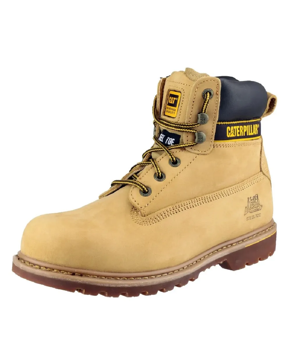 Bottes de sécurité en cuir Caterpillar Holton SB Caterpillar