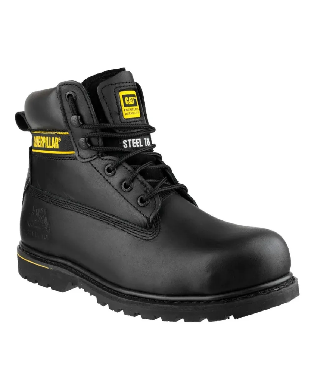 Bottes de sécurité en cuir Caterpillar Holton SB Caterpillar
