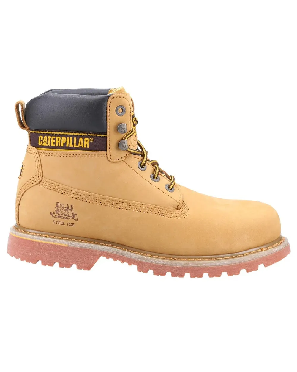 Bottes de sécurité en cuir Caterpillar Holton SB Caterpillar