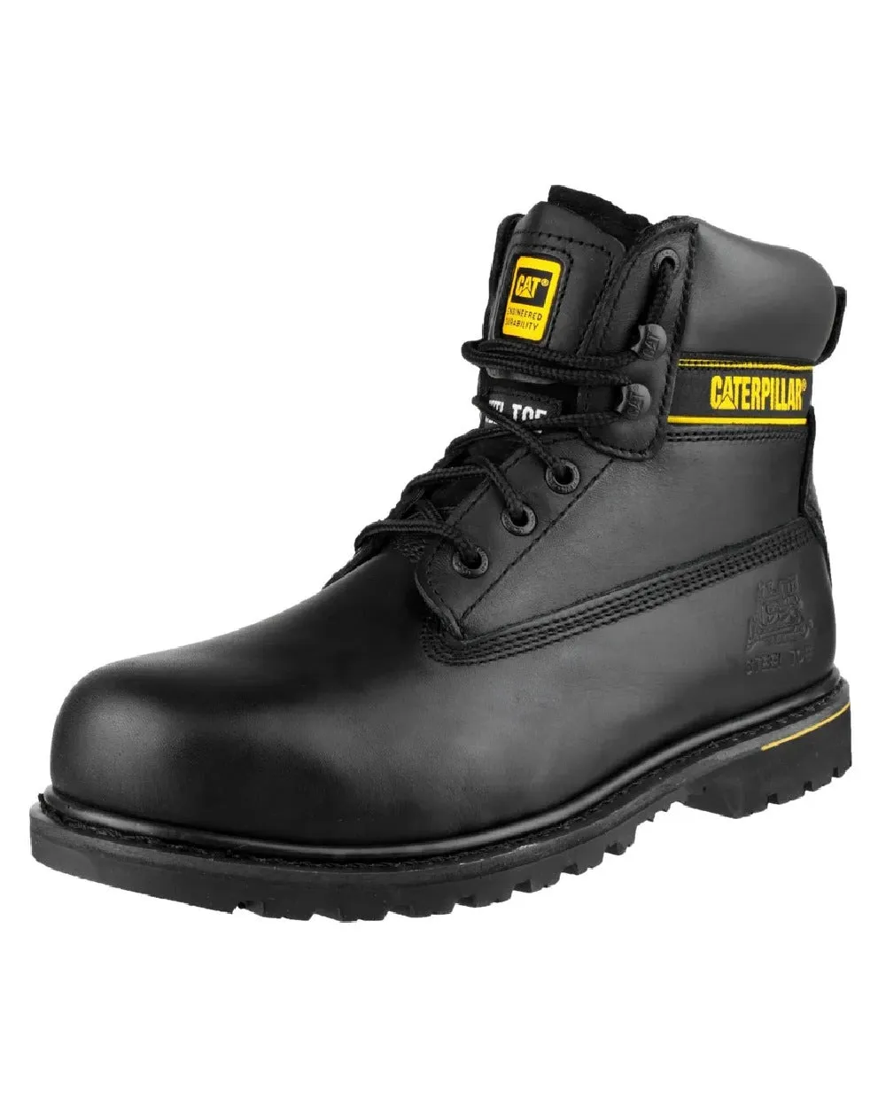 Bottes de sécurité en cuir Caterpillar Holton SB Caterpillar
