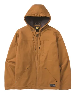Veste à capuche doublée Sherpa pour hommes Caterpillar