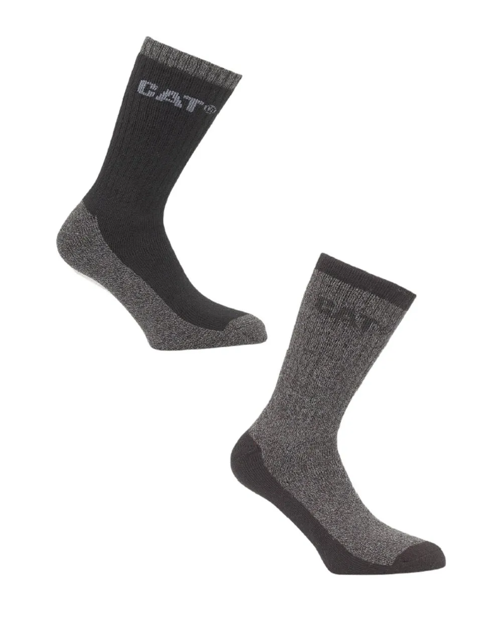 Pack de 2 paires de chaussettes thermiques Caterpillar