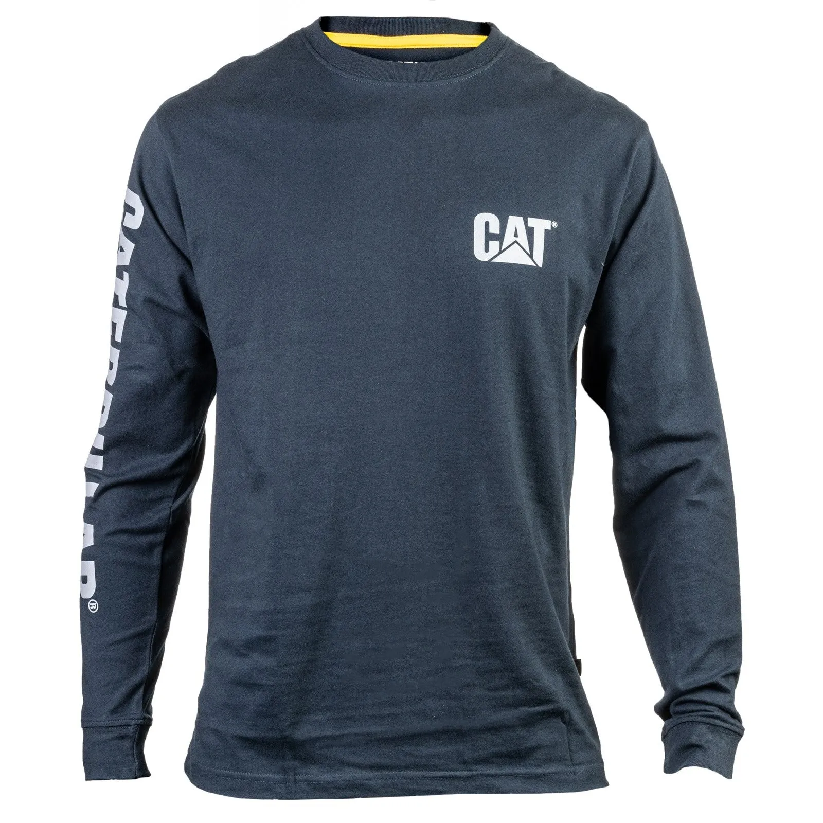 T-shirt manches longues avec bannière de marque Caterpillar