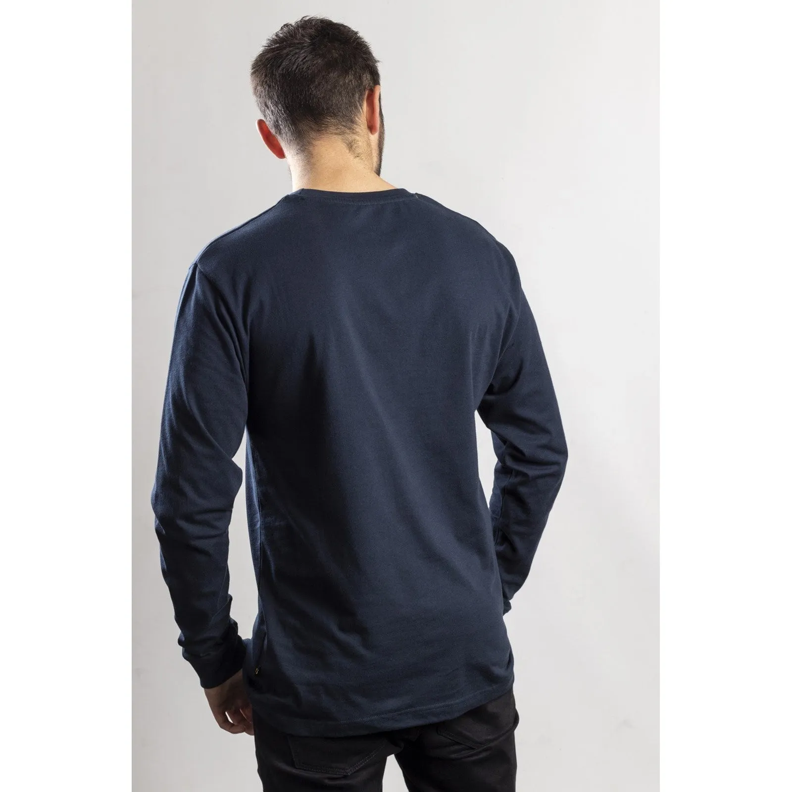 T-shirt manches longues avec bannière de marque Caterpillar
