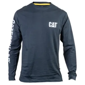 T-shirt manches longues avec bannière de marque Caterpillar