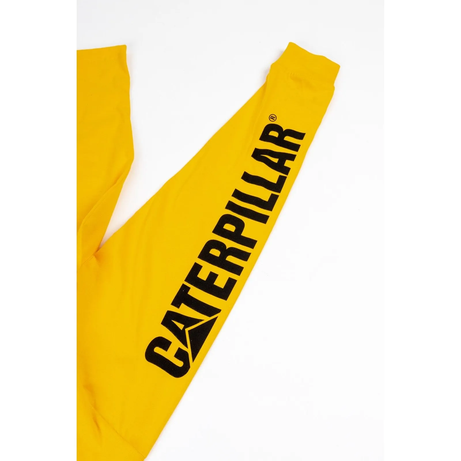 T-shirt manches longues avec bannière de marque Caterpillar