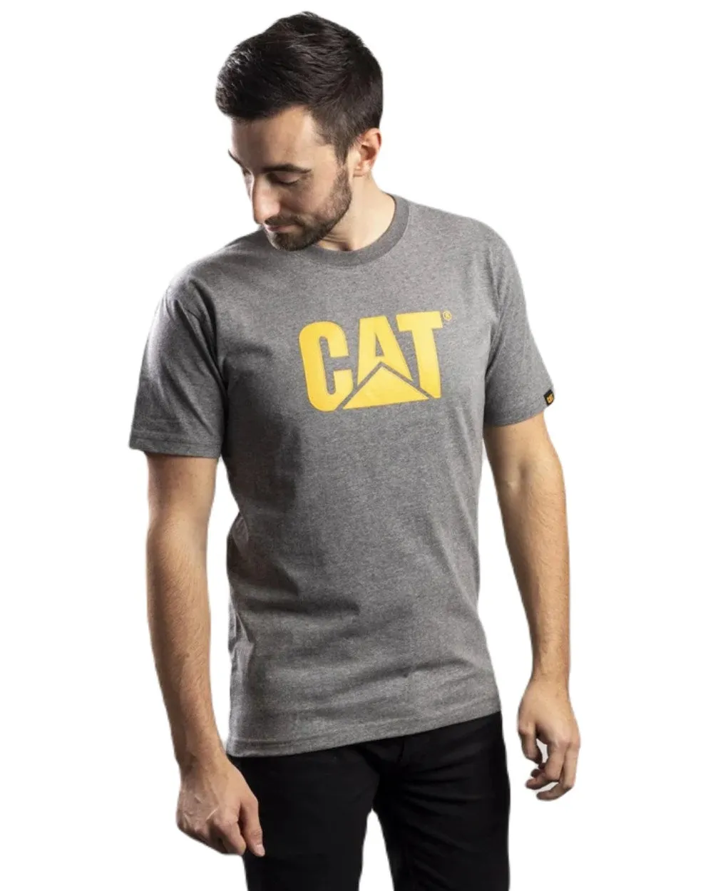 T-shirt avec logo de marque Caterpillar