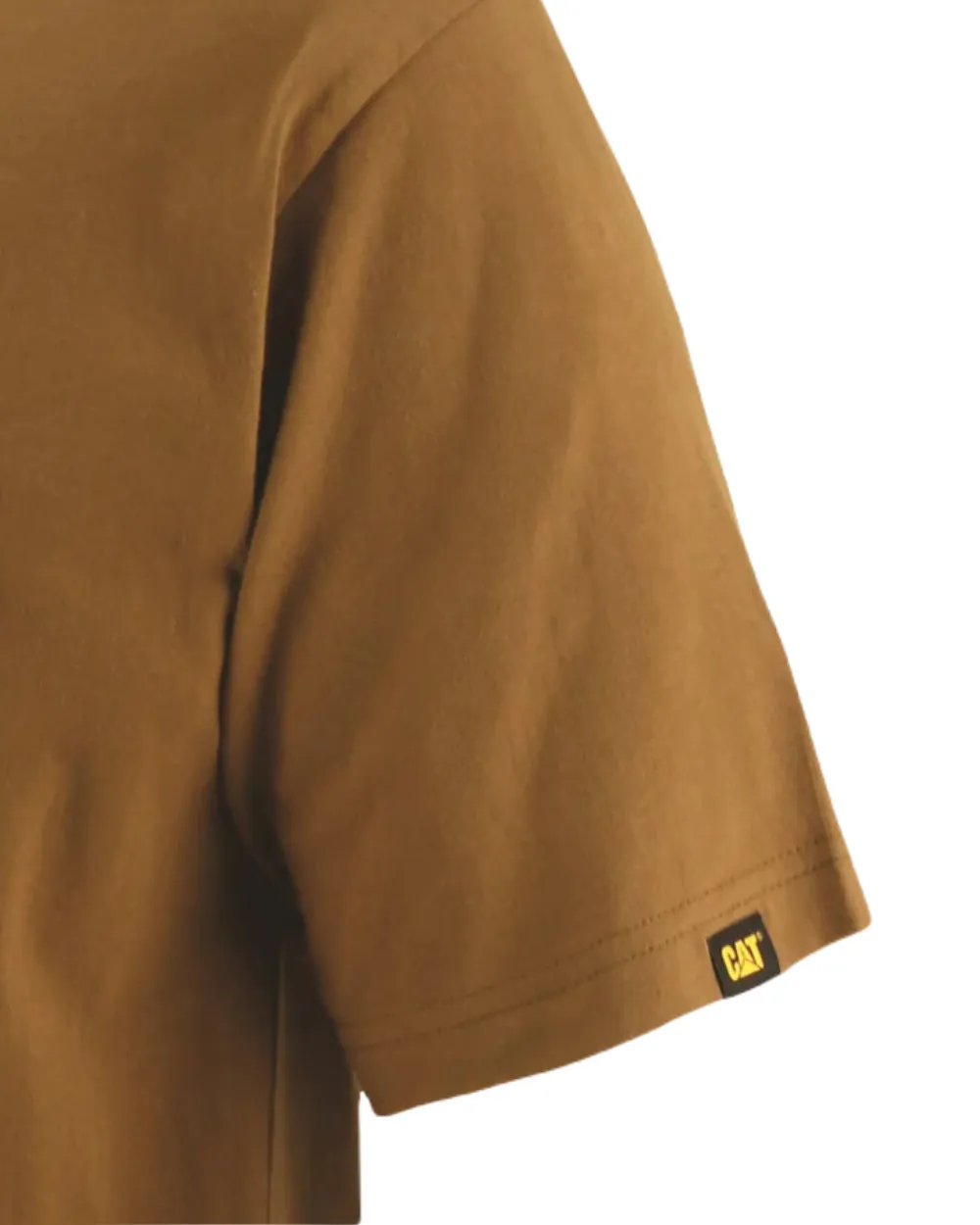 T-shirt avec logo de marque Caterpillar