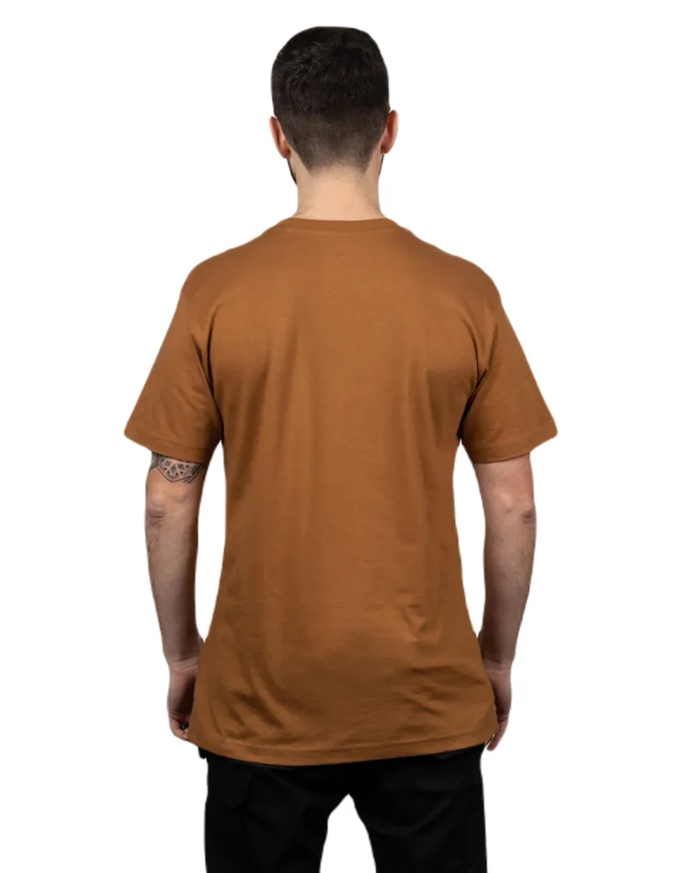 T-shirt avec logo de marque Caterpillar
