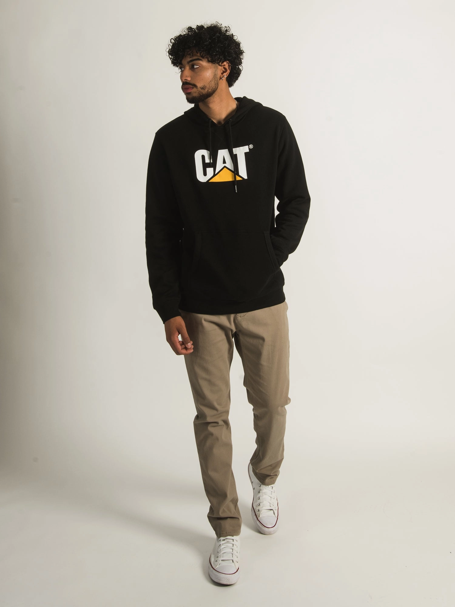 PULL-OVER À CAPUCHE FONDATION CATERPILLAR CTLF - SOLDES
