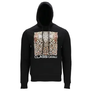 Sweat-shirt pour hommes Cavalli Class en noir