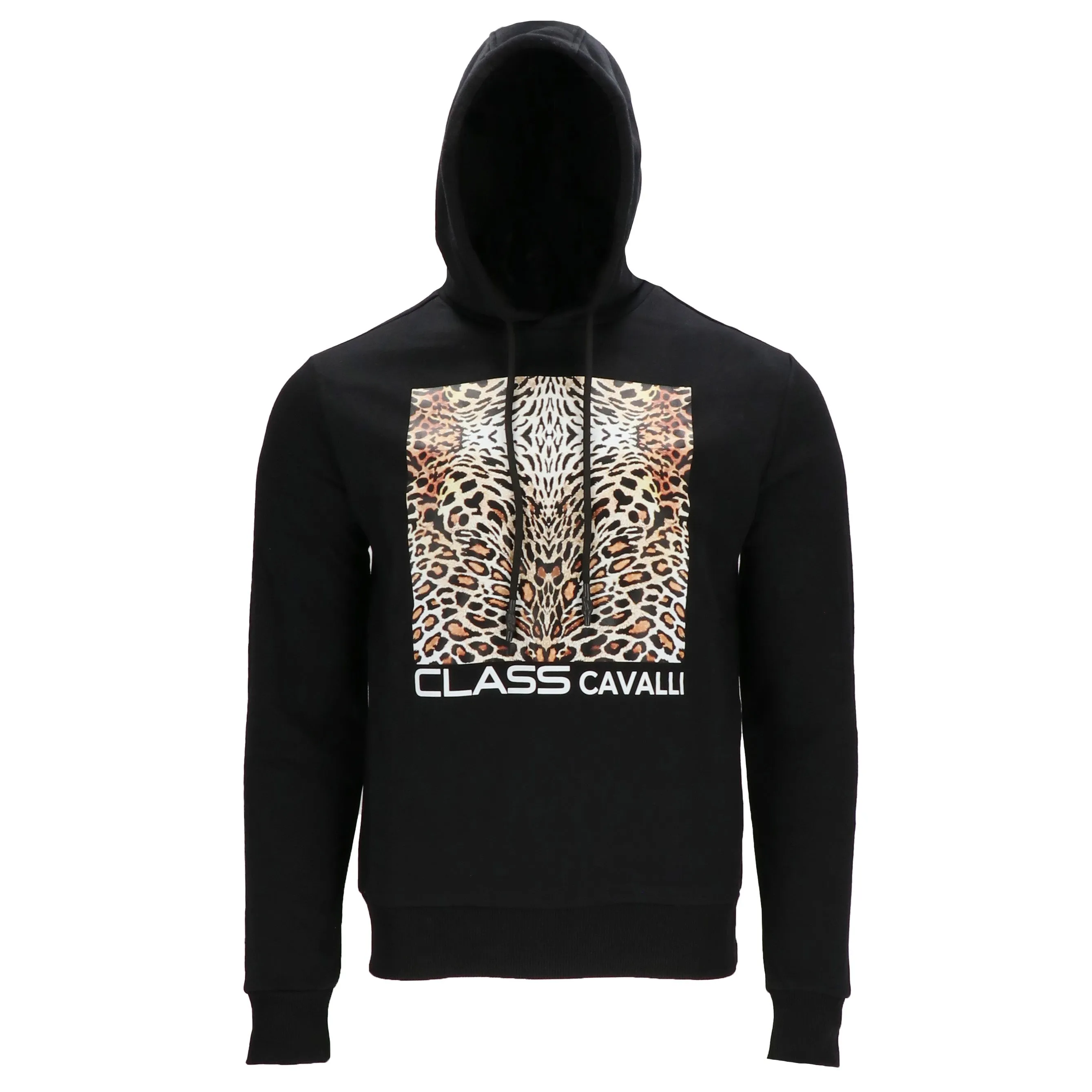 Sweat-shirt pour hommes Cavalli Class en noir
