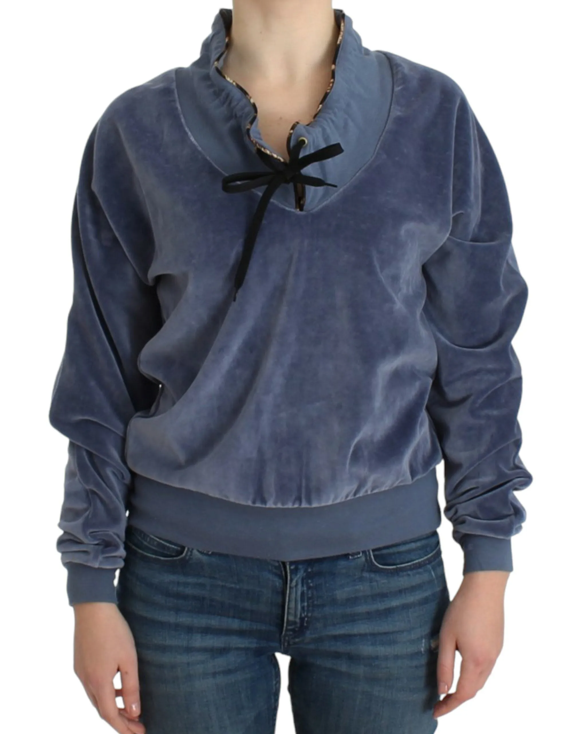 Pull fantaisie élégant Cavalli avec détails strass pour femme