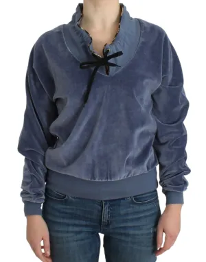 Pull fantaisie élégant Cavalli avec détails strass pour femme