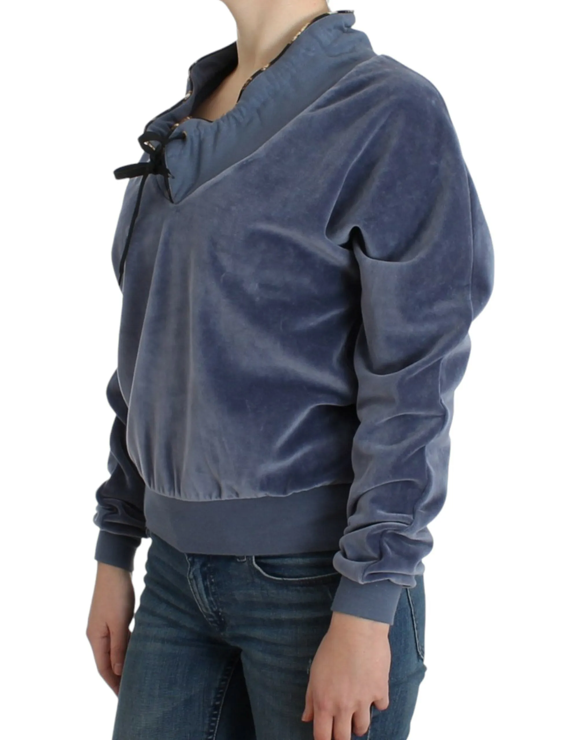 Pull fantaisie élégant Cavalli avec détails strass pour femme