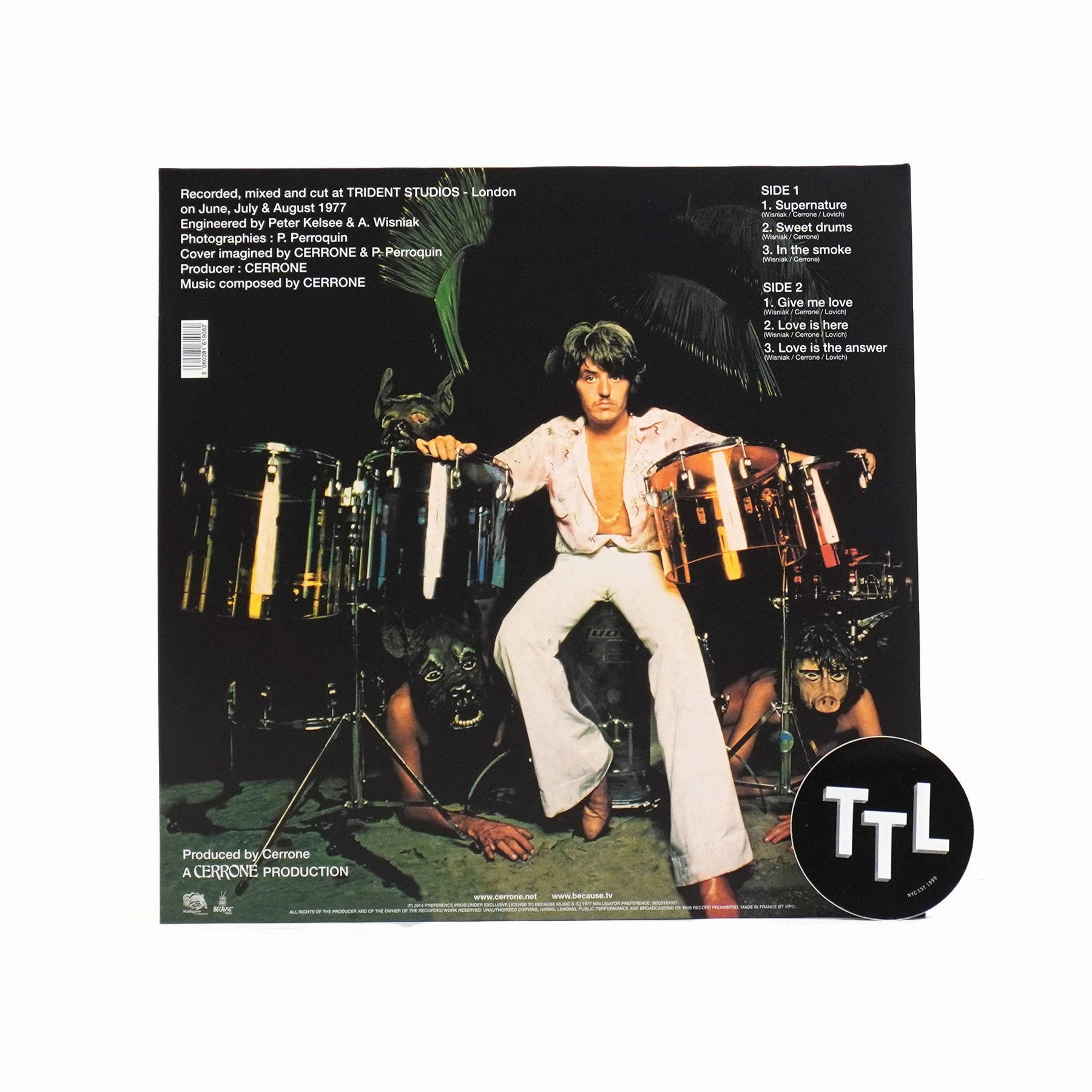 Cerrone: Cerrone 3 (Supernature) Vinyl LP CD