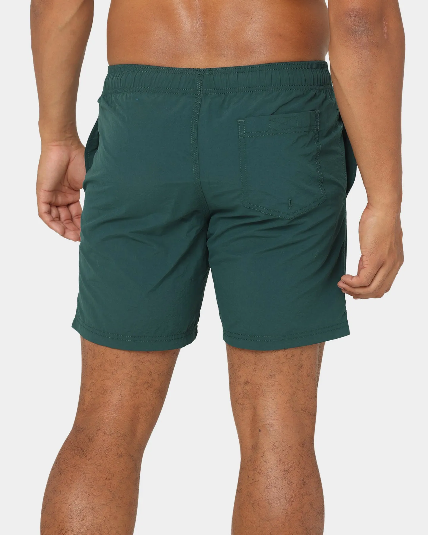 Champion Shorts en Nylon LFS Mi-terrain Vert/Or
