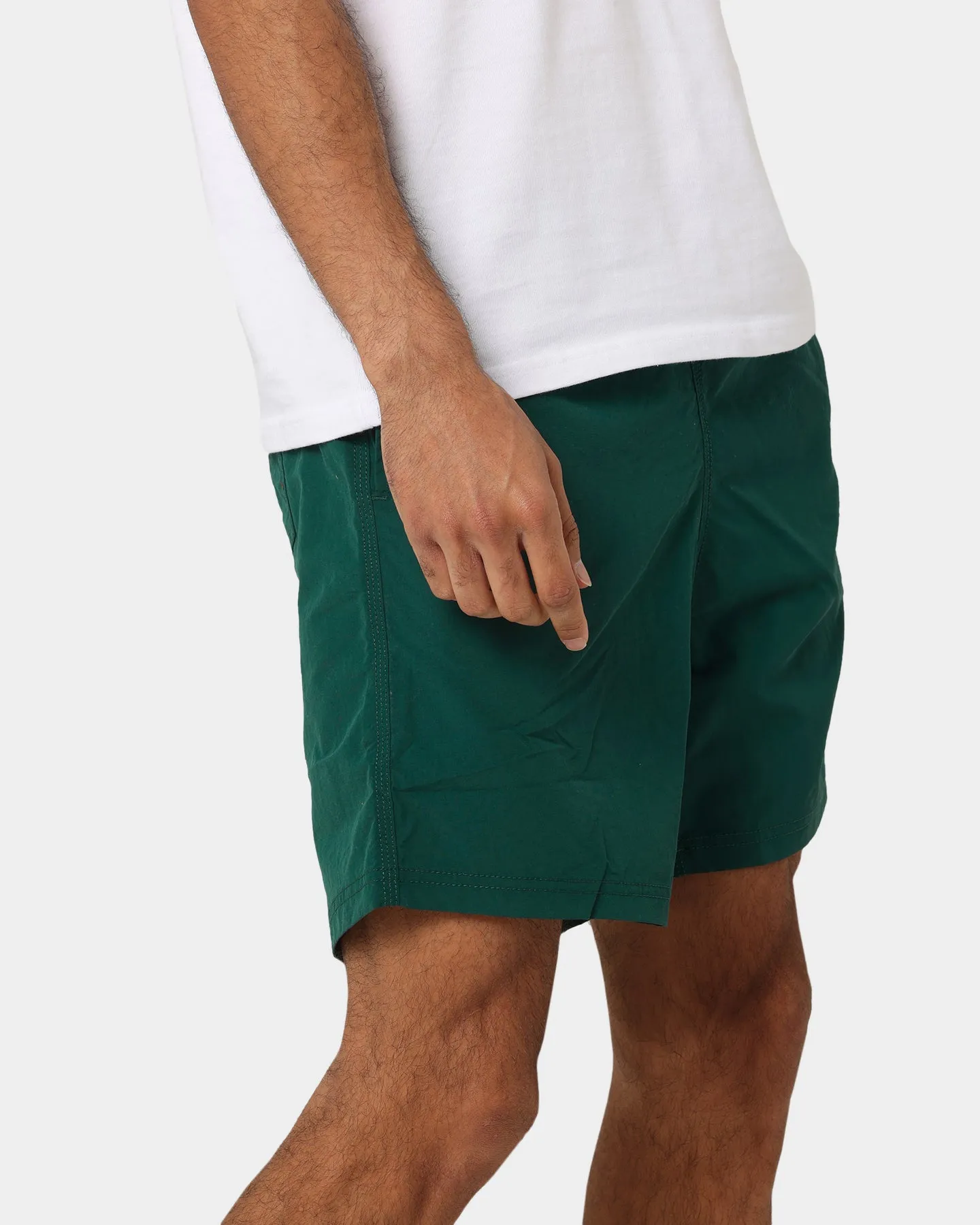 Champion Shorts en Nylon LFS Mi-terrain Vert/Or