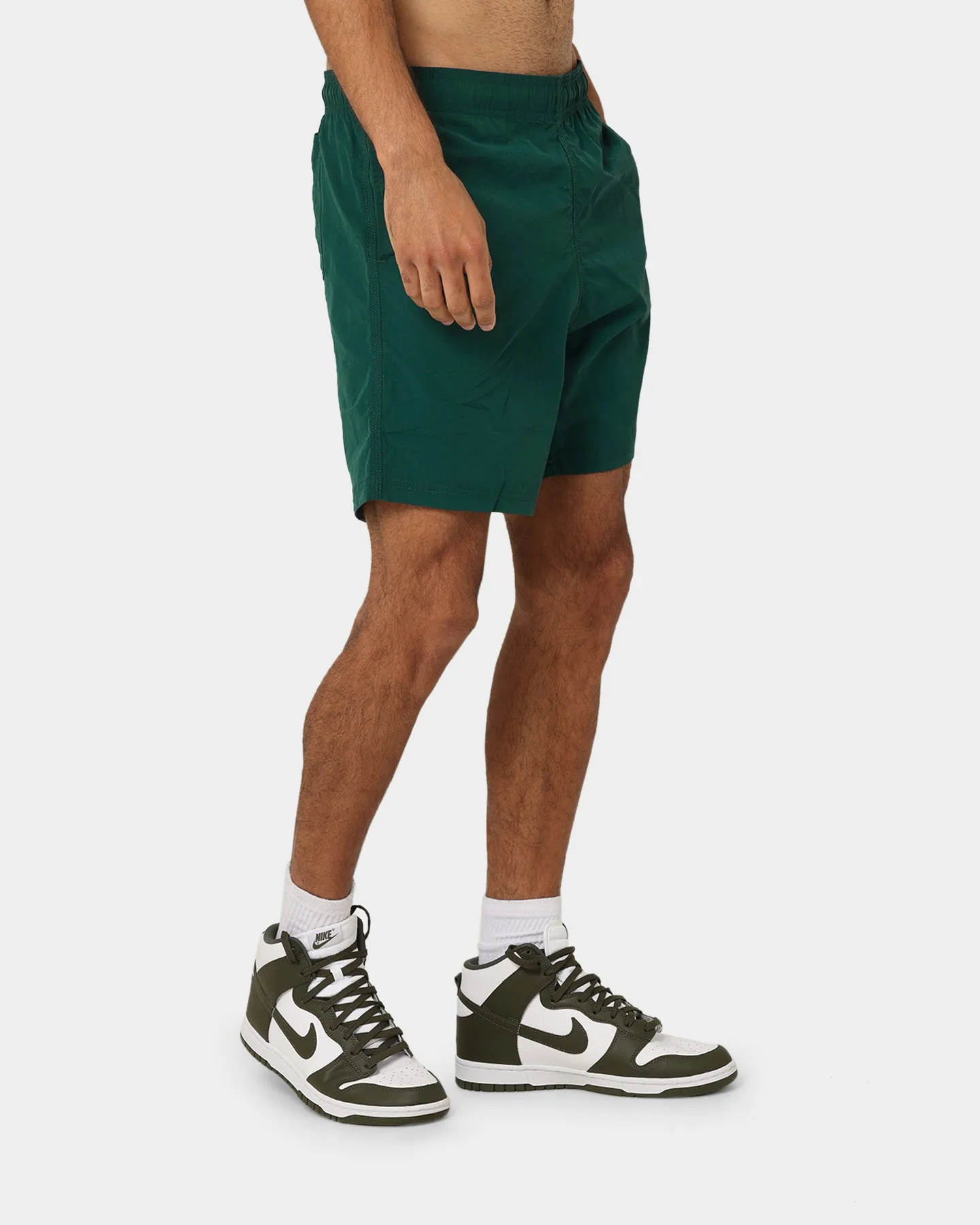 Champion Shorts en Nylon LFS Mi-terrain Vert/Or