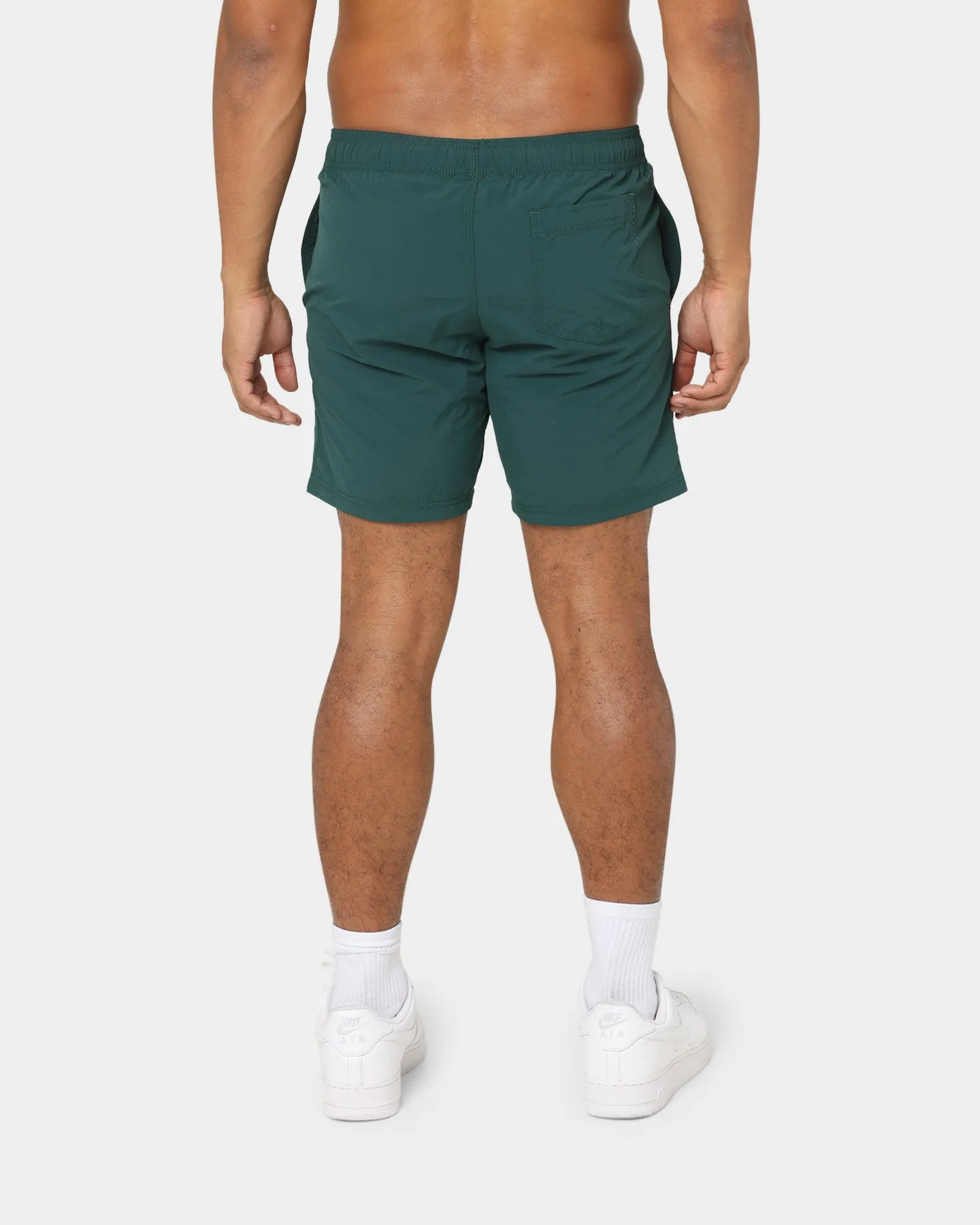 Champion Shorts en Nylon LFS Mi-terrain Vert/Or
