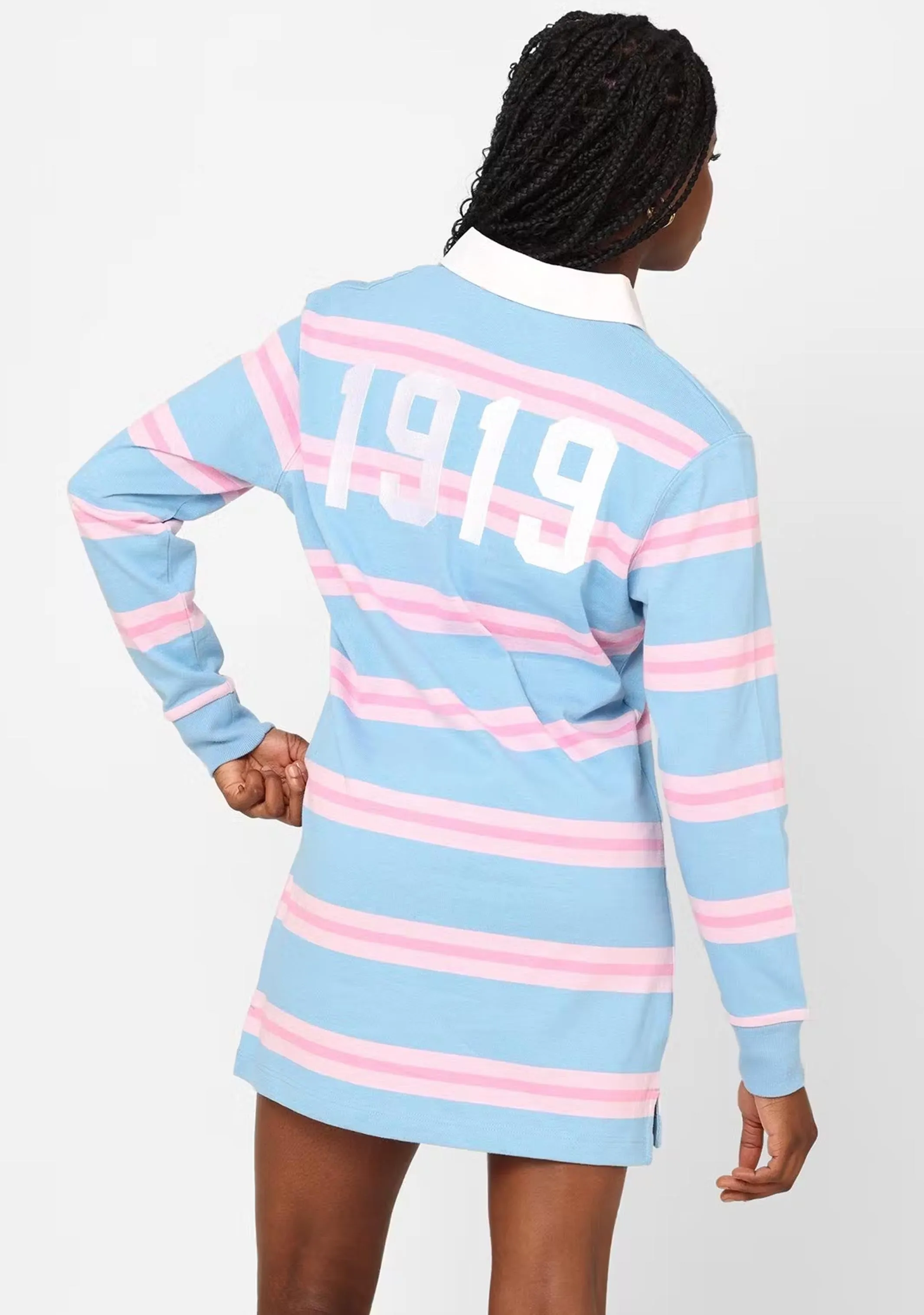 Champion Women'S Heritage Rugby Dress L/S Anti - Fade