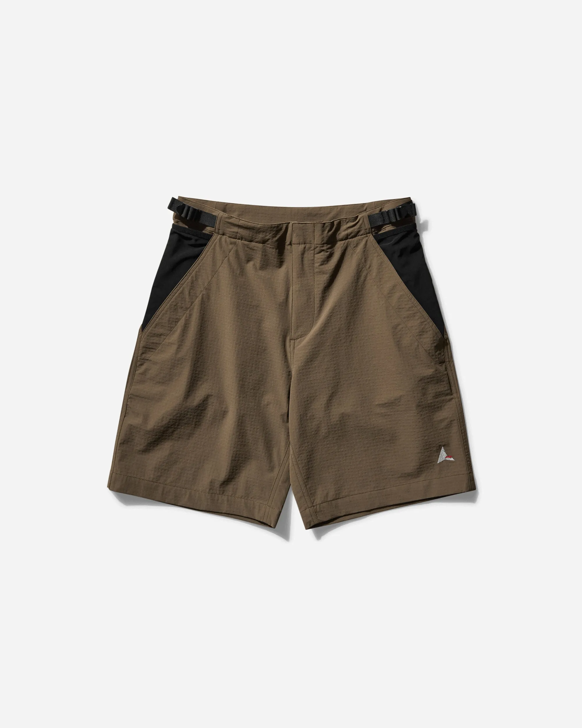 Men'S Sturdy Hiking Shorts Olive Knitwear Brittleness Exploring