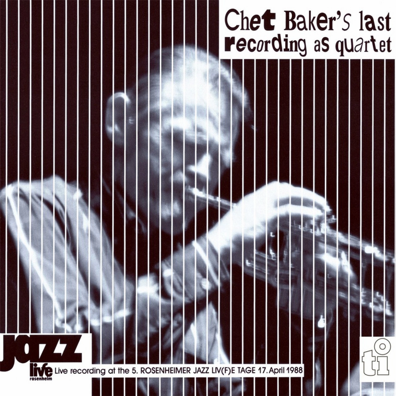 Chet Baker  Chet Baker's Last Recording As Quartet (Music On Vinyl) (Arrives in 21 Days)