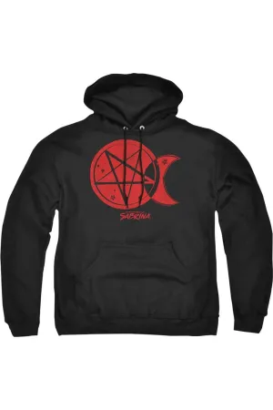Pull à capuche adulte Dark Moon des Aventures Macabres de Sabrina / Sweat à capuche