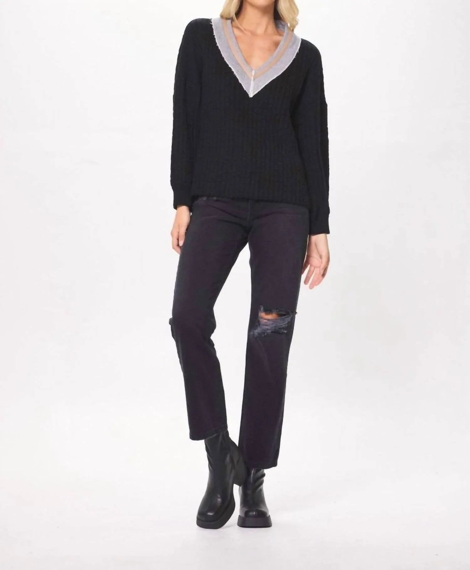 Pull Christina en noir